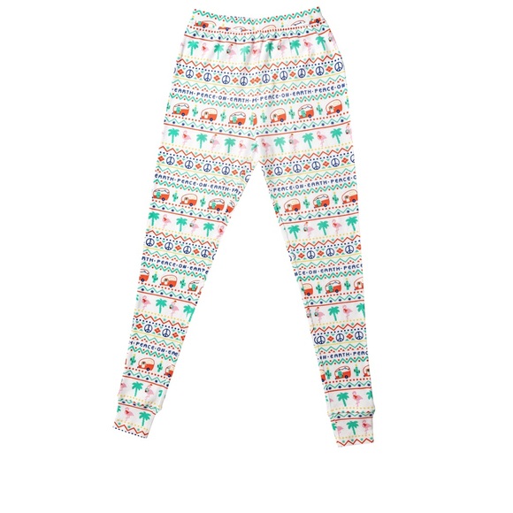Angel Dear Festive Pattern Pajama Set - Multicolor - Picture 3 of 4